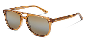 SALT.® VENTURA SAL VENTURA 003 57 - Whiskey/Glass Amber Half Flash Lens Sunglasses