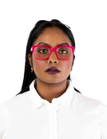 Kirk & Kirk® VICTOR - Fuchsia Eyeglasses