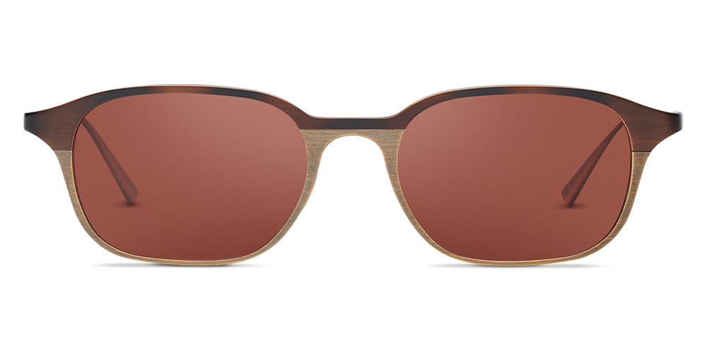 SALT.® WISTER SAL WISTER 002 50 - Copper/Antique Gold/CR39 Crimson Gradient Sunglasses